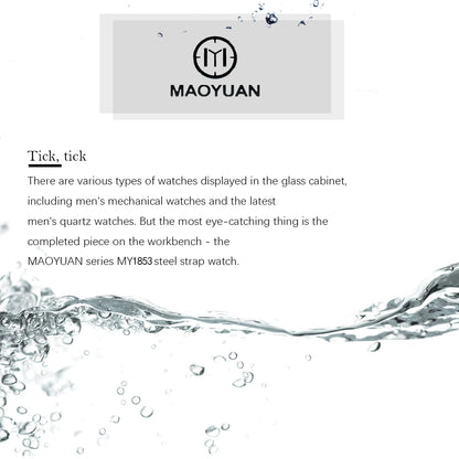 MAOYUAN 2025 nouveau haut montre pour hommes calendrier sport loisirs mode Style marron noir cuir étanche montre à Quartz