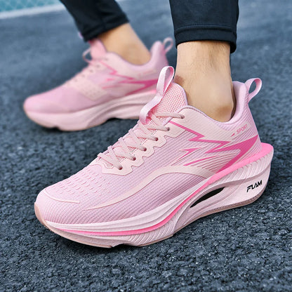 Chaussures de Sport de haute qualité pour hommes, baskets de course à plateforme décontractées, respirantes, de marche, de basket-ball, confortables pour femmes