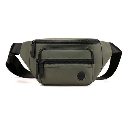 Hommes taille ceinture sac Fanny Pack multi-poches moto cavalier Sports de plein air escalade décontracté en Nylon mâle fronde poitrine Bum hanche sacs