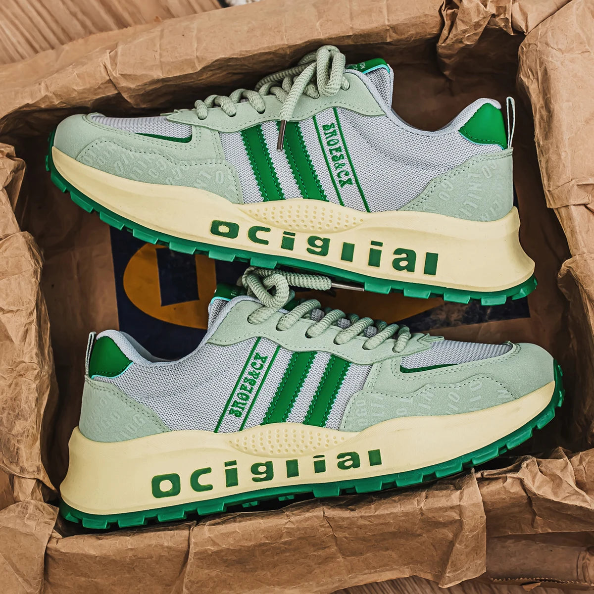 Chaussures décontractées confortables et polyvalentes pour hommes, marque tendance, avec semelles souples, antidérapantes et résistantes à l'usure, Zapatos Hombre