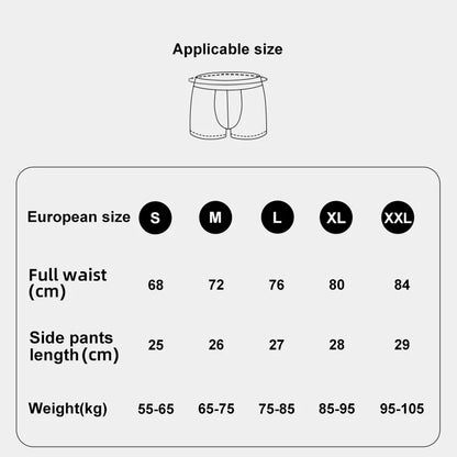 FARDLY 3 pièces cadeau d'Halloween pour hommes Boxer pour hommes sous-vêtements doux et respirants caleçons extensibles confortables