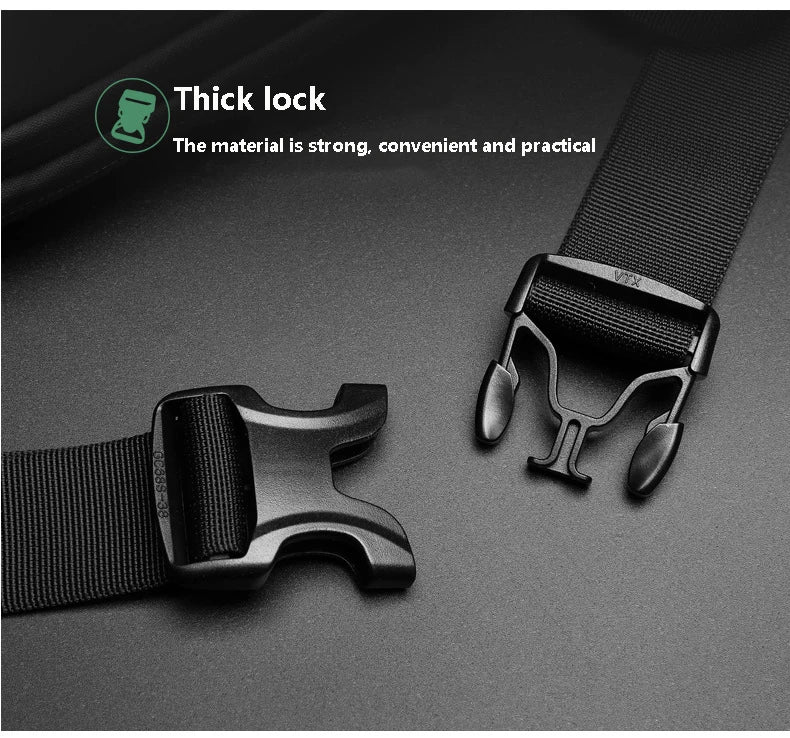 Sac à Bandoulière Multifonction Extensible et Étanche pour Homme, Sacoche de Poitrine, Voyage