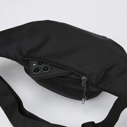 Sac de taille de Fitness de grande capacité pour hommes, Portable, Anti-vol, Ultra fin, petit sac de poitrine, sport, loisirs de plein air, course à pied