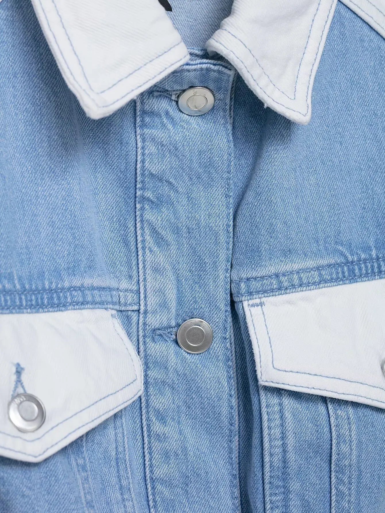 HH – costume en Denim Vintage pour femme, manteau à revers à manches longues et simple boutonnage + jean taille haute à jambes larges, ensemble de mode de rue, automne 2024