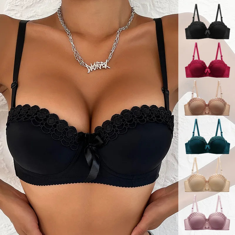 Sous-vêtements de femme Sexy femmes Lingerie féminine Sexy soutien-gorge en dentelle soutien-gorge pour femme Lingeries haut pour fille intime