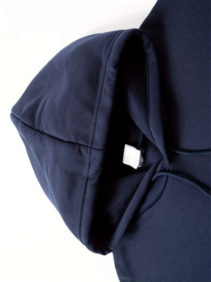 Ensemble sweat-shirt à capuche + pantalon de survêtement pour hommes, mode décontractée, chaud, motif MILANO ITALIA imprimé, ample, peluche épaisse, automne et hiver