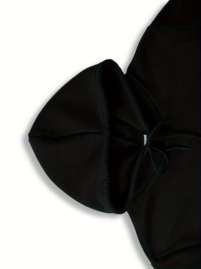 Ensemble sweat-shirt à capuche + pantalon de survêtement pour hommes, mode décontractée, chaud, motif MILANO ITALIA imprimé, ample, peluche épaisse, automne et hiver