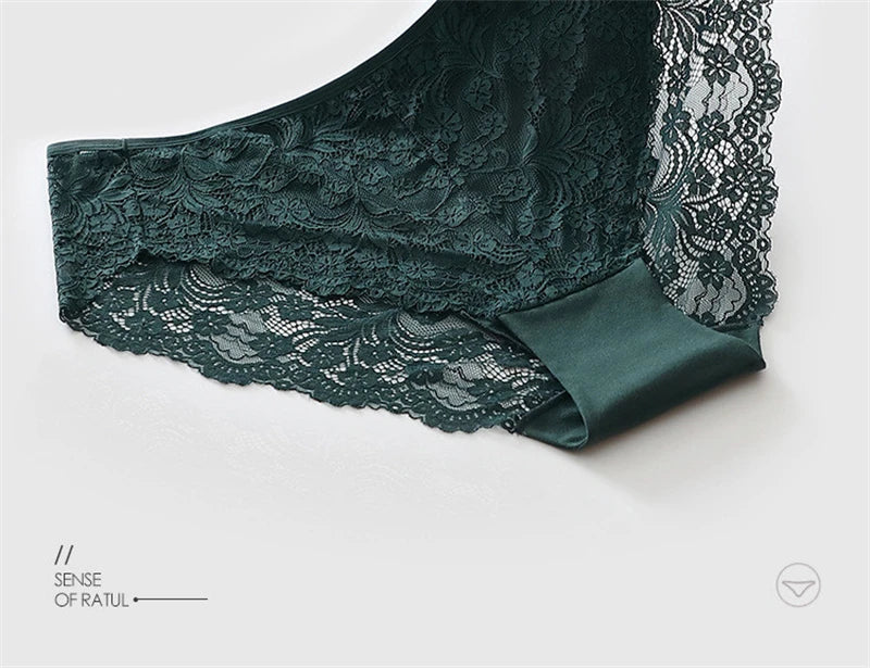 Sous-vêtements femmes coton ropa intérieur femenina surdimensionné lingerie dentelle doux calzones para mujer élégant sans couture sexy culotte nouveau