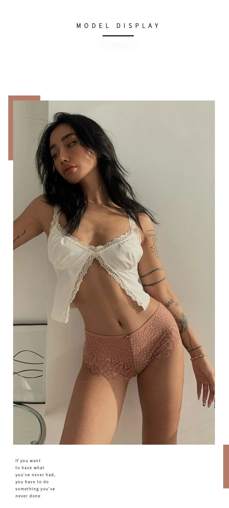 Culotte Sexy pour femmes sous-vêtements taille basse slip en dentelle transparente respirant doux Lingerie femme caleçon Sexy femme culotte