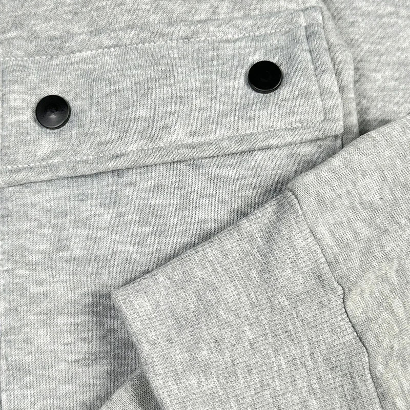 Ensemble deux pièces sweat-shirt à capuche + pantalon pour hommes, pull multi-poches pour l'extérieur, ensemble de vêtements de sport, nouvelle collection automne et hiver 2025