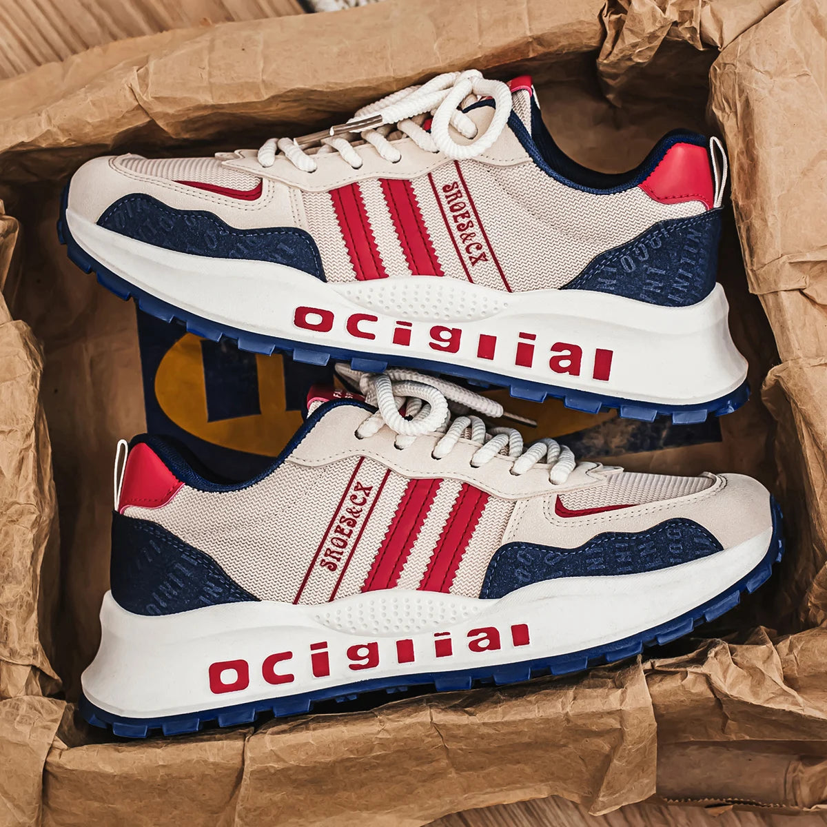 Chaussures décontractées confortables et polyvalentes pour hommes, marque tendance, avec semelles souples, antidérapantes et résistantes à l'usure, Zapatos Hombre