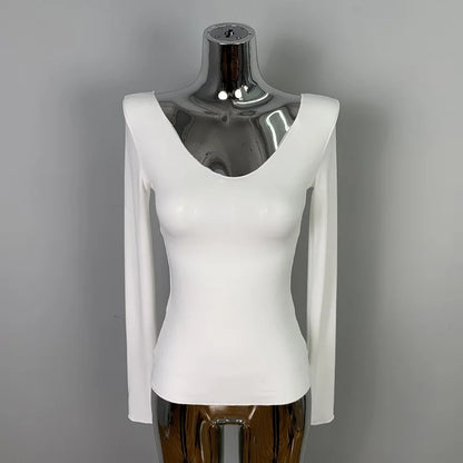 T-Shirt femmes basique décontracté 2025 été T-Shirt col rond Femme vêtements Sexy poitrine basse voir à travers doux mince hauts T-Shirt Femme