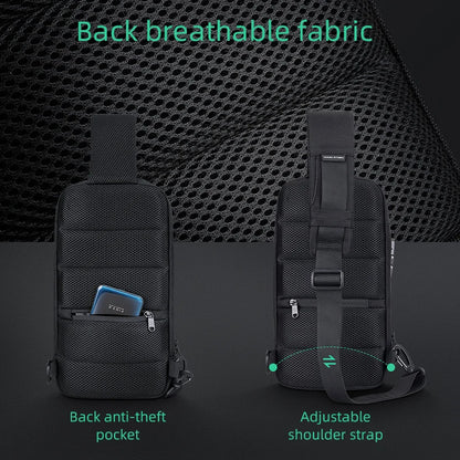 MarkRyden ODYSSEY MINI: sac à bandoulière étanche antivol de Style décontracté pour hommes