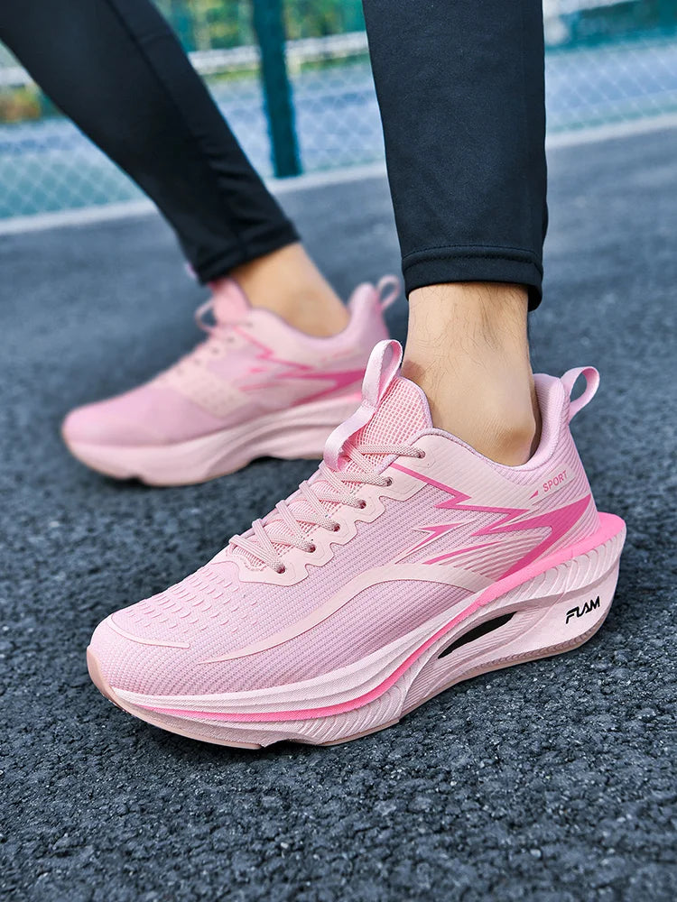 Chaussures de Sport de haute qualité pour hommes, baskets de course à plateforme décontractées, respirantes, de marche, de basket-ball, confortables pour femmes