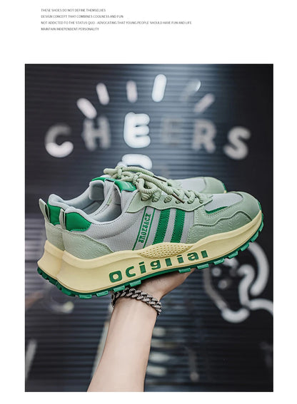 Chaussures décontractées confortables et polyvalentes pour hommes, marque tendance, avec semelles souples, antidérapantes et résistantes à l'usure, Zapatos Hombre