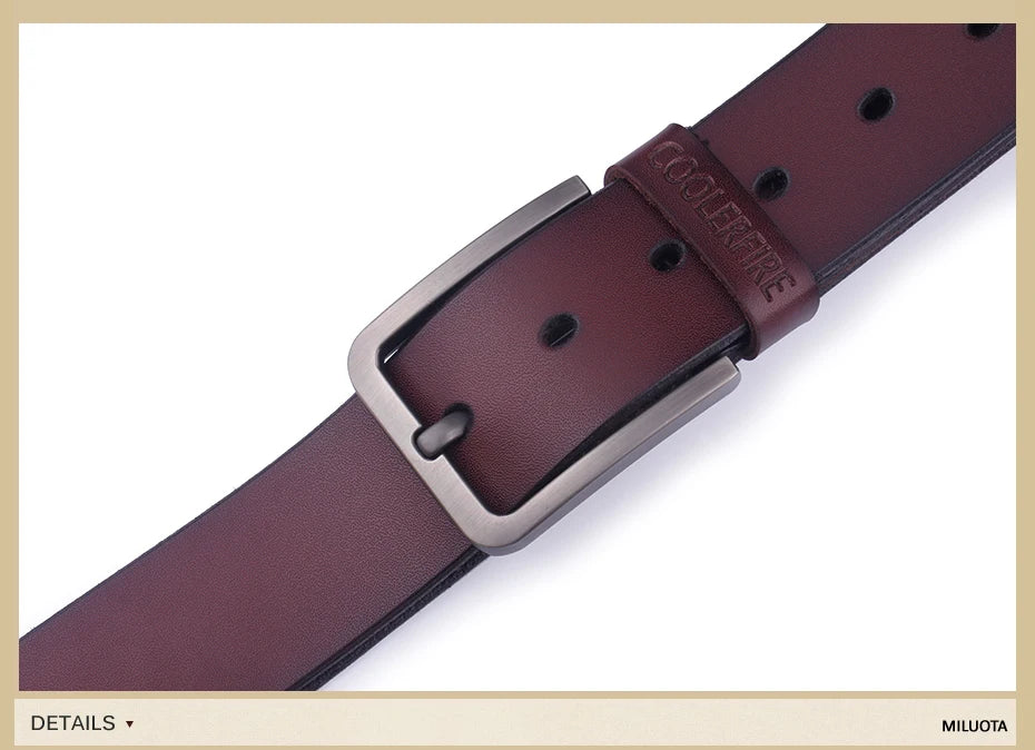 Ceinture en cuir véritable pour hommes, haute qualité, mode, marque de luxe, large environnement, designer, nouveau