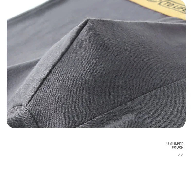 Boxer Confortable en Coton pour Homme, Sous-Vêtement Doux et Respirant