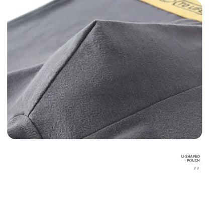 Boxer Confortable en Coton pour Homme, Sous-Vêtement Doux et Respirant