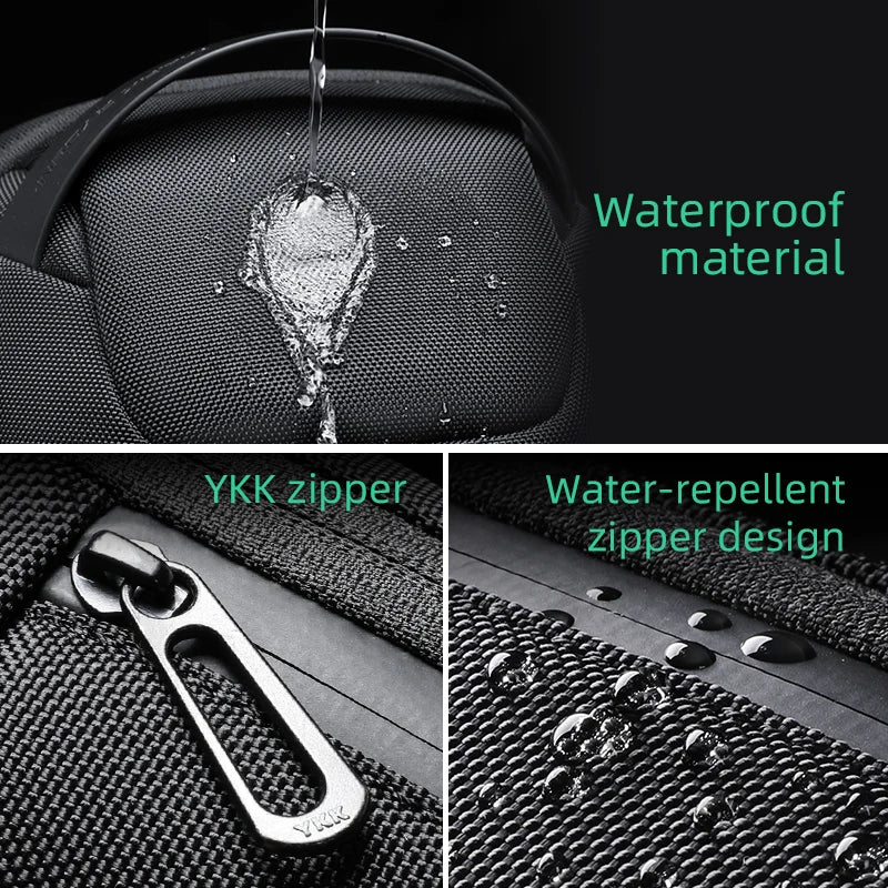 MarkRyden ODYSSEY MINI: sac à bandoulière étanche antivol de Style décontracté pour hommes