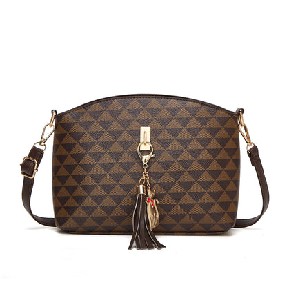 Sac pour femmes nouvelle Texture à la mode et haut de gamme épaule unique croix Oblique sac à main européen et américain pour femmes