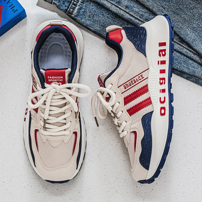 Chaussures décontractées confortables et polyvalentes pour hommes, marque tendance, avec semelles souples, antidérapantes et résistantes à l'usure, Zapatos Hombre