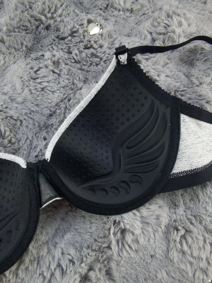 Sous-vêtements Sexy pour femmes avec jantes en acier, bretelles Push Up rassemblées, soutien-gorge réglable, Lingerie tricotée confortable au quotidien