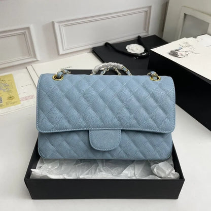 Miroir sacs de créateurs sac à bandoulière sacs à main de luxe femme classique rabat chaîne sac à bandoulière sacs à main en cuir porte-carte rose blanc