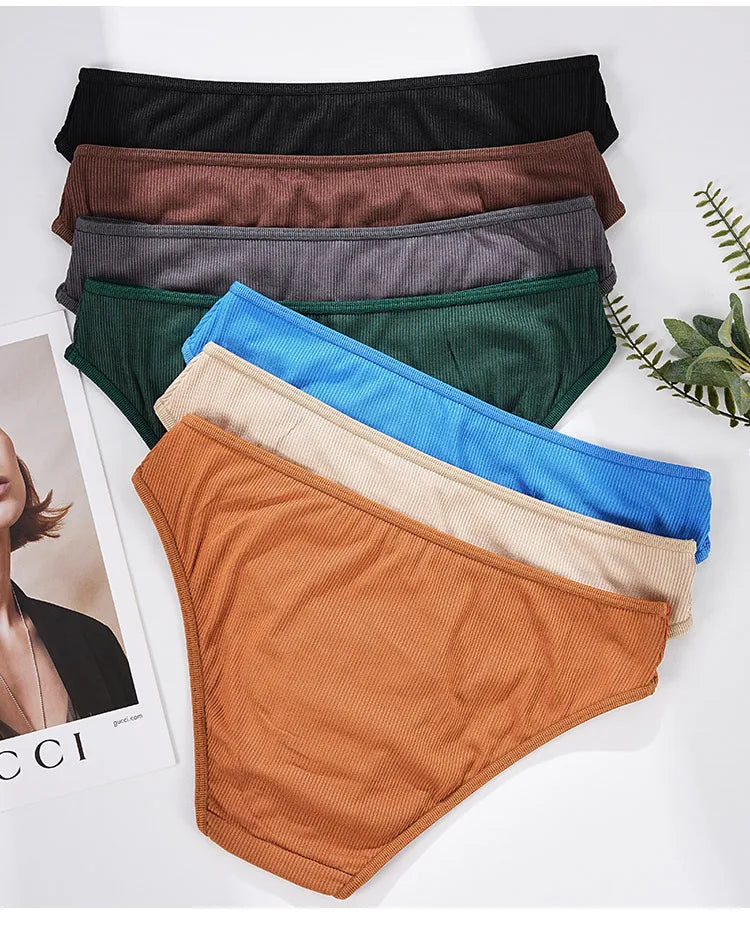 Culotte de Fitness respirante pour femmes, sous-vêtements en coton taille basse, Sexy, à la mode, en forme de V