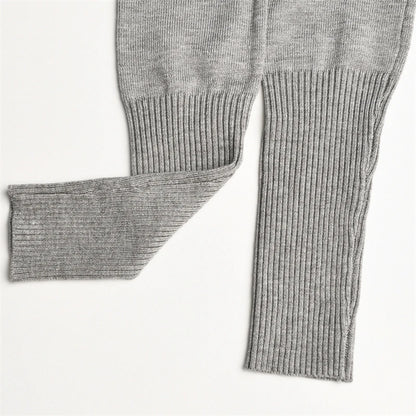 Tenue 2 pièces en tricot côtelé pour femmes, manches longues, fermeture éclair, coupe cintrée, haut court à capuche, pantalon Long élastique, ensemble survêtements Y2K