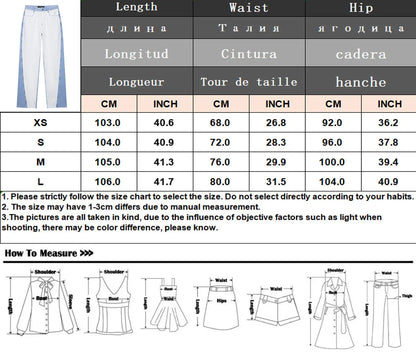 HH – costume en Denim Vintage pour femme, manteau à revers à manches longues et simple boutonnage + jean taille haute à jambes larges, ensemble de mode de rue, automne 2024