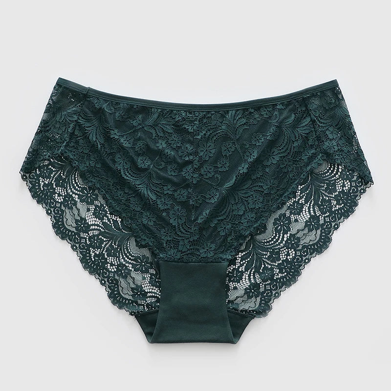 Sous-vêtements femmes coton ropa intérieur femenina surdimensionné lingerie dentelle doux calzones para mujer élégant sans couture sexy culotte nouveau