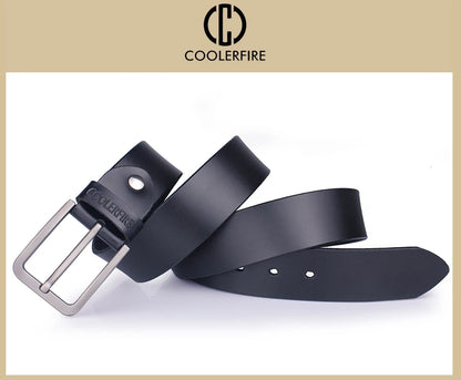 Ceinture en cuir véritable pour hommes, haute qualité, mode, marque de luxe, large environnement, designer, nouveau