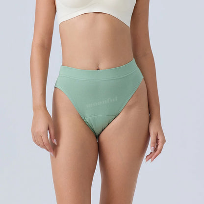 Sous-vêtements menstruels en coton, culotte menstruelle, taille haute, sous-vêtements absorbants pour femmes, sous-vêtements à flux abondant