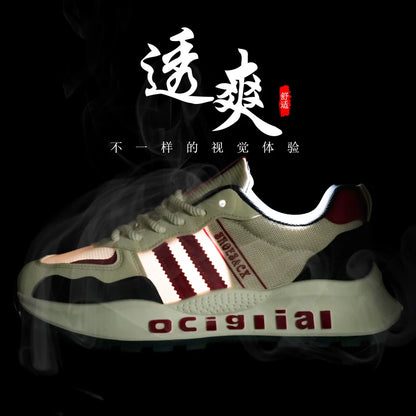 Chaussures décontractées confortables et polyvalentes pour hommes, marque tendance, avec semelles souples, antidérapantes et résistantes à l'usure, Zapatos Hombre