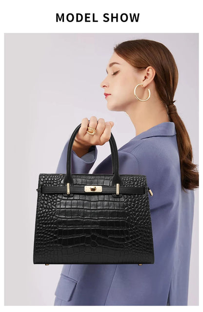 Sac en peau de vache première couche, sac rouge pour mère, sac à main à la mode pour femme, sac à bandoulière en cuir véritable pour mariage