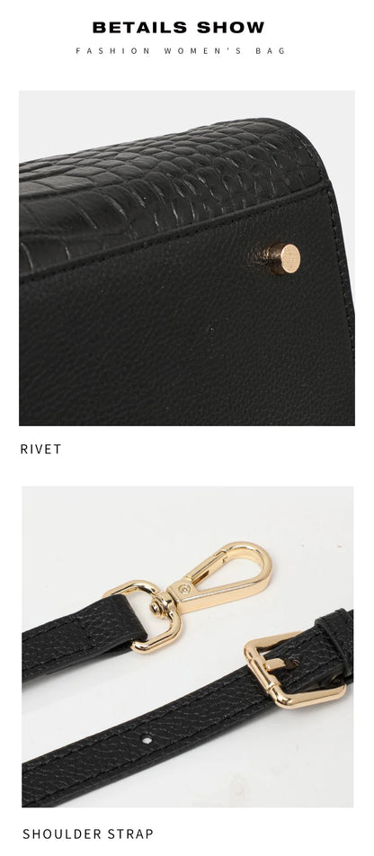 Sac en peau de vache première couche, sac rouge pour mère, sac à main à la mode pour femme, sac à bandoulière en cuir véritable pour mariage