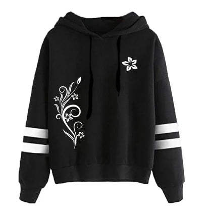 Qualité femmes survêtement quotidien en plein air automne hiver sweats à capuche décontracté une pièce rayure sweat et pantalons de survêtement confort Jogging