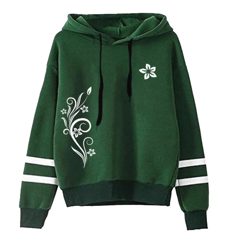 Qualité femmes survêtement quotidien en plein air automne hiver sweats à capuche décontracté une pièce rayure sweat et pantalons de survêtement confort Jogging