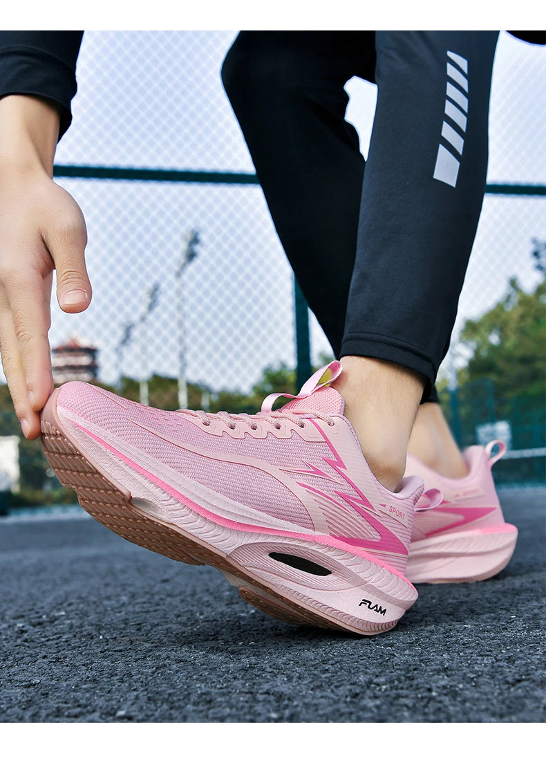 Chaussures de Sport de haute qualité pour hommes, baskets de course à plateforme décontractées, respirantes, de marche, de basket-ball, confortables pour femmes