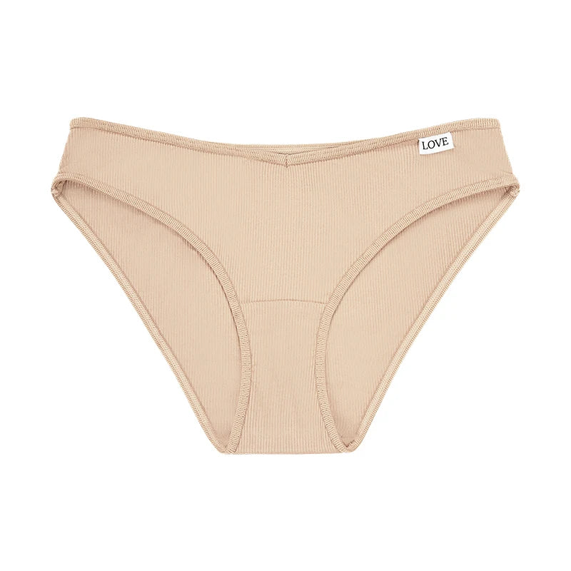 Culotte de Fitness respirante pour femmes, sous-vêtements en coton taille basse, Sexy, à la mode, en forme de V