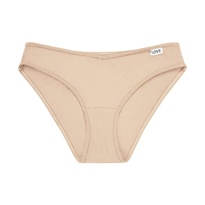 Culotte de Fitness respirante pour femmes, sous-vêtements en coton taille basse, Sexy, à la mode, en forme de V