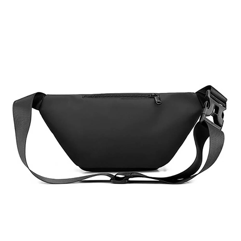 Hommes taille ceinture sac Fanny Pack multi-poches moto cavalier Sports de plein air escalade décontracté en Nylon mâle fronde poitrine Bum hanche sacs