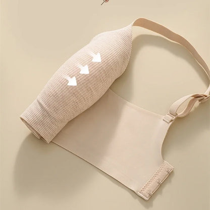 Sous-vêtements sans couture pour femmes, soutien fin et doux, froncés, seins latéraux, soutien-gorge Anti-affaissement, confortable et respirant