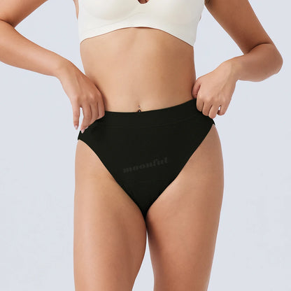 Sous-vêtements menstruels en coton, culotte menstruelle, taille haute, sous-vêtements absorbants pour femmes, sous-vêtements à flux abondant