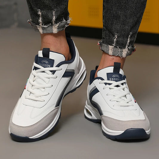 Chaussures tendance haut de gamme pour hommes, Design confortable, marque de luxe, chaussures à semelles épaisses, baskets décontractées confortables et respirantes