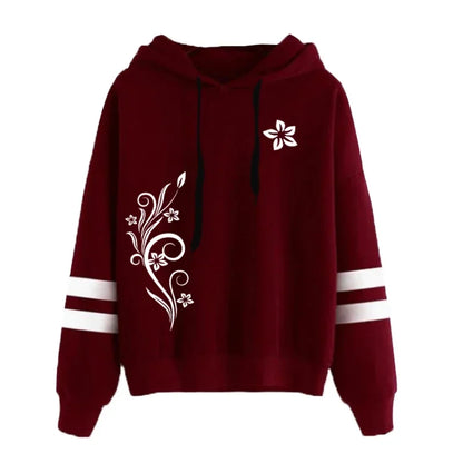 Qualité femmes survêtement quotidien en plein air automne hiver sweats à capuche décontracté une pièce rayure sweat et pantalons de survêtement confort Jogging