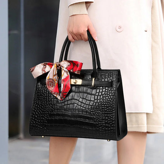 Sac en peau de vache première couche, sac rouge pour mère, sac à main à la mode pour femme, sac à bandoulière en cuir véritable pour mariage