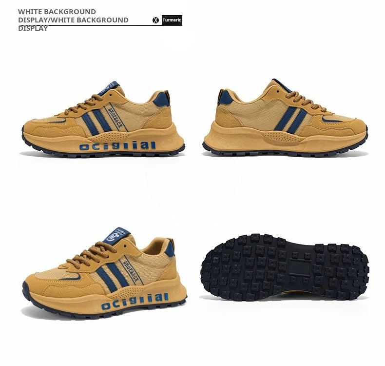 Chaussures décontractées confortables et polyvalentes pour hommes, marque tendance, avec semelles souples, antidérapantes et résistantes à l'usure, Zapatos Hombre