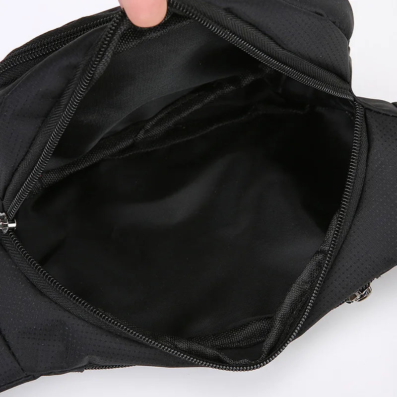 Sac de taille de Fitness de grande capacité pour hommes, Portable, Anti-vol, Ultra fin, petit sac de poitrine, sport, loisirs de plein air, course à pied