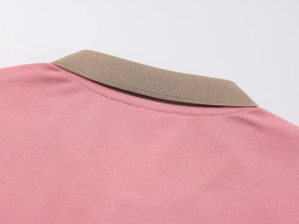 Polo d'été à manches courtes pour hommes, LOGO brodé, grande taille, T-shirt d'affaires en Nylon fin, respirant, de haute qualité